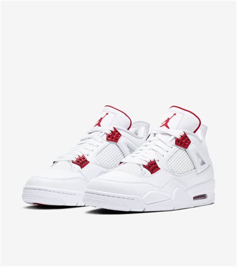 nike jordens rood|jordan 4 metallic red.